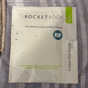 Rocketbook Intelligent Notebook with Frixion Pen - White